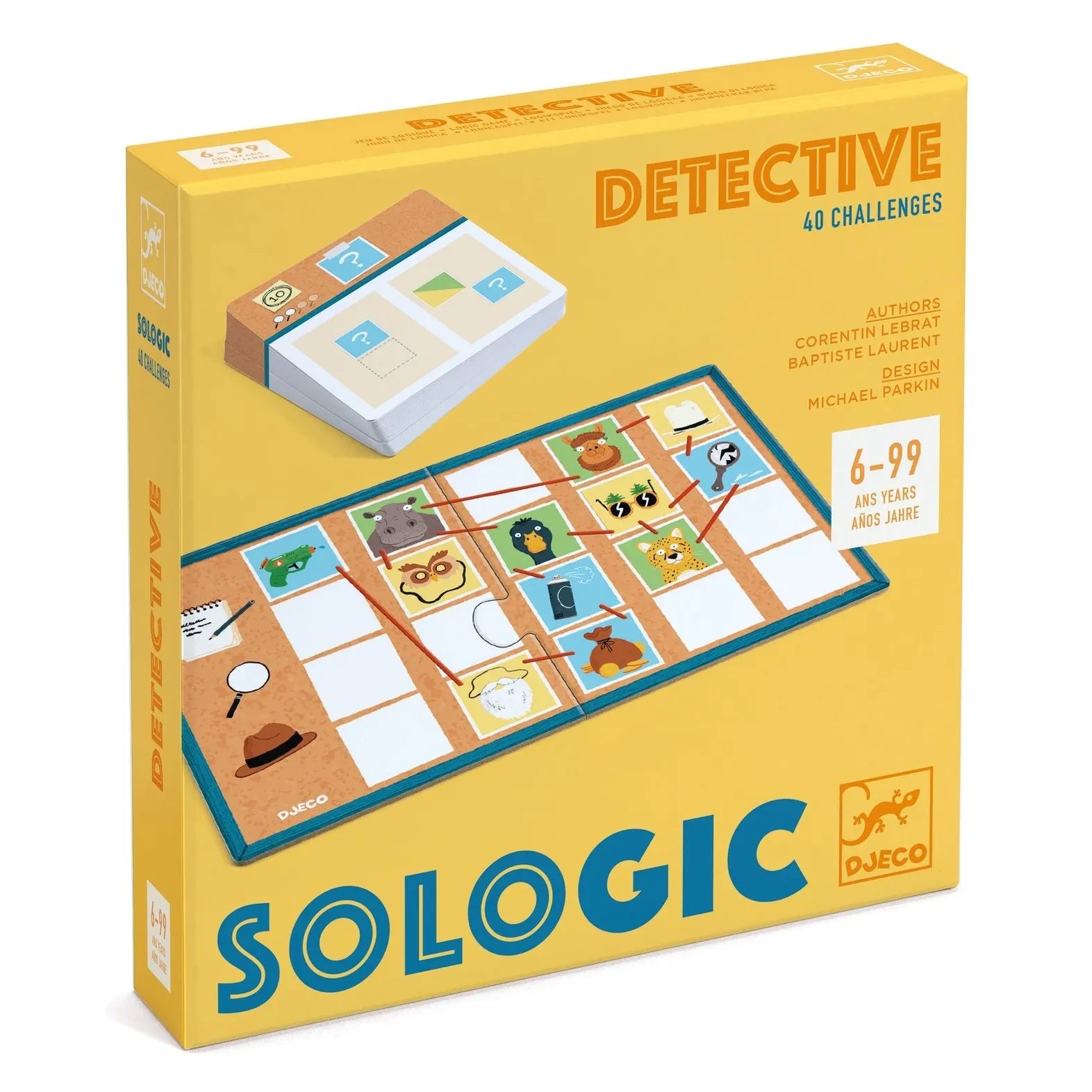 Djeco - Sologic - The Game of Deduction and Inference