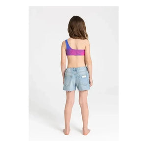 Finger in the Nose - Sia Asymmetric Swimsuit | Fluorescent Pink