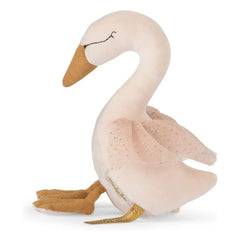 Moulin Roty - Musical Plush Swan - Dancing Little School Girl