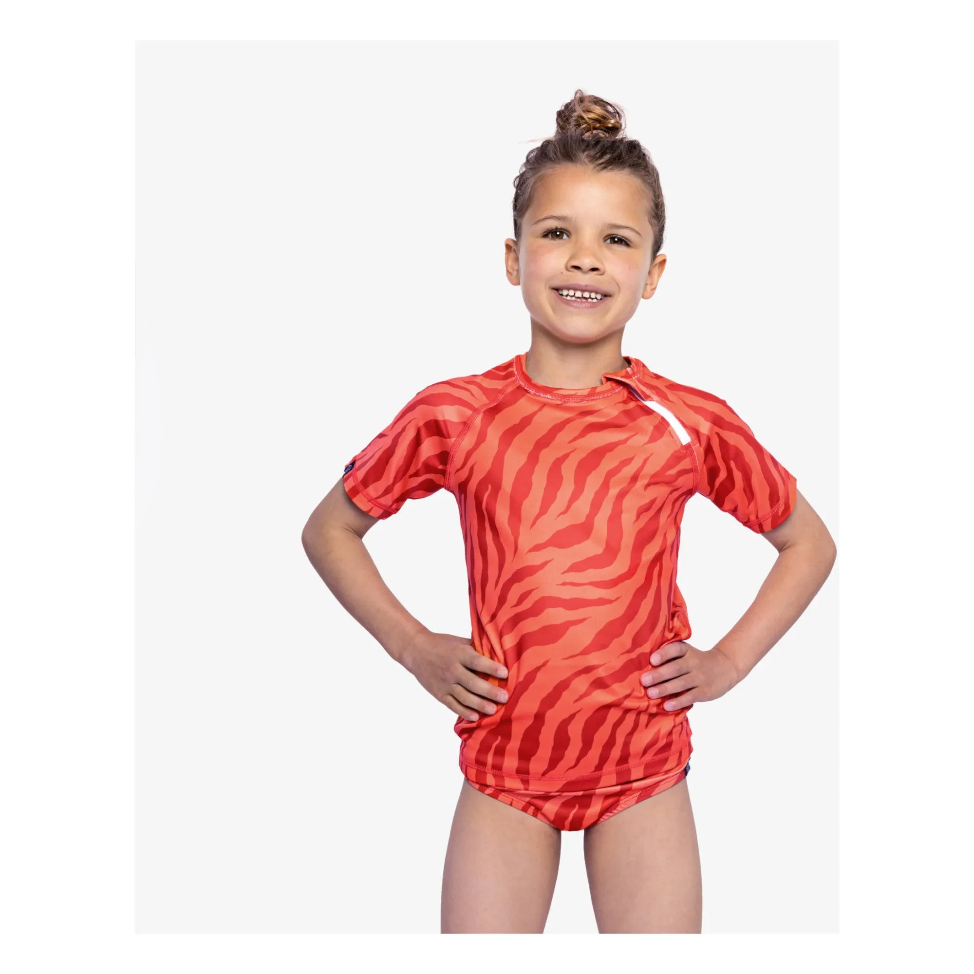 Beach & Bandits - Love Stripes UV Protection T-Shirt | Red