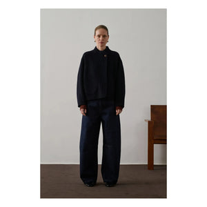 Soeur - Windsor Wool Coat | Navy Blue
