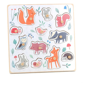 Vilac - Forest Animals Puzzle - Sarah Betz