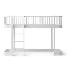 Oliver Furniture - Orijinal Ahşap Ranza 90x200 cm | Beyaz