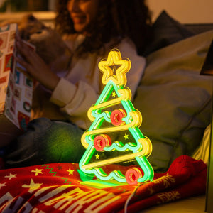 Legami - Neon-Effect LED Lamp - Christmas Tree - It's a Sign
