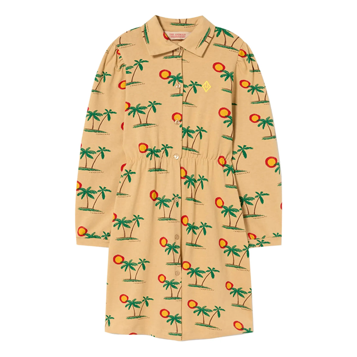 The Animals Observatory - Dolphin Beach Dress | Beige