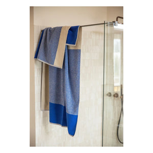 Suite 702 - Bathroom Towel, Lex Pott - 2-piece Set | Blue