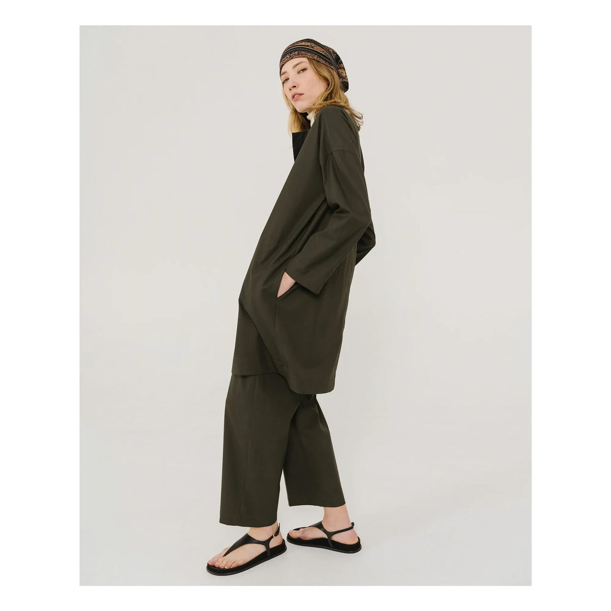 Tinsels - Dolly Cityzen elbise | Haki