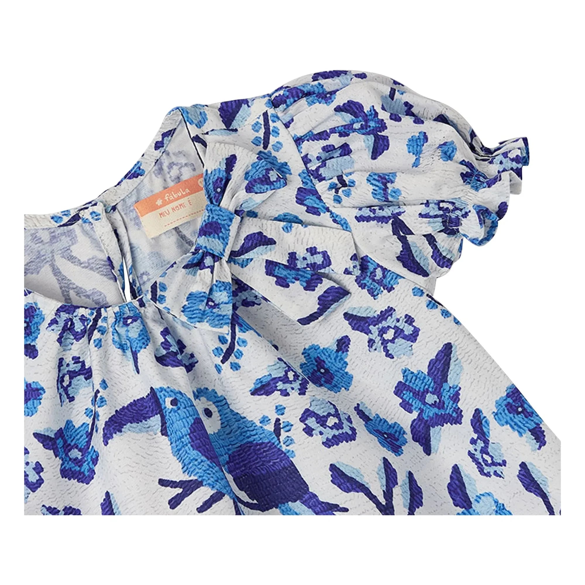 Fabula - Jardin de Fleurs Romper | Blue