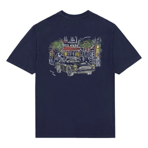 Edmmond Studios - Savile Row T-Shirt | Navy Blue