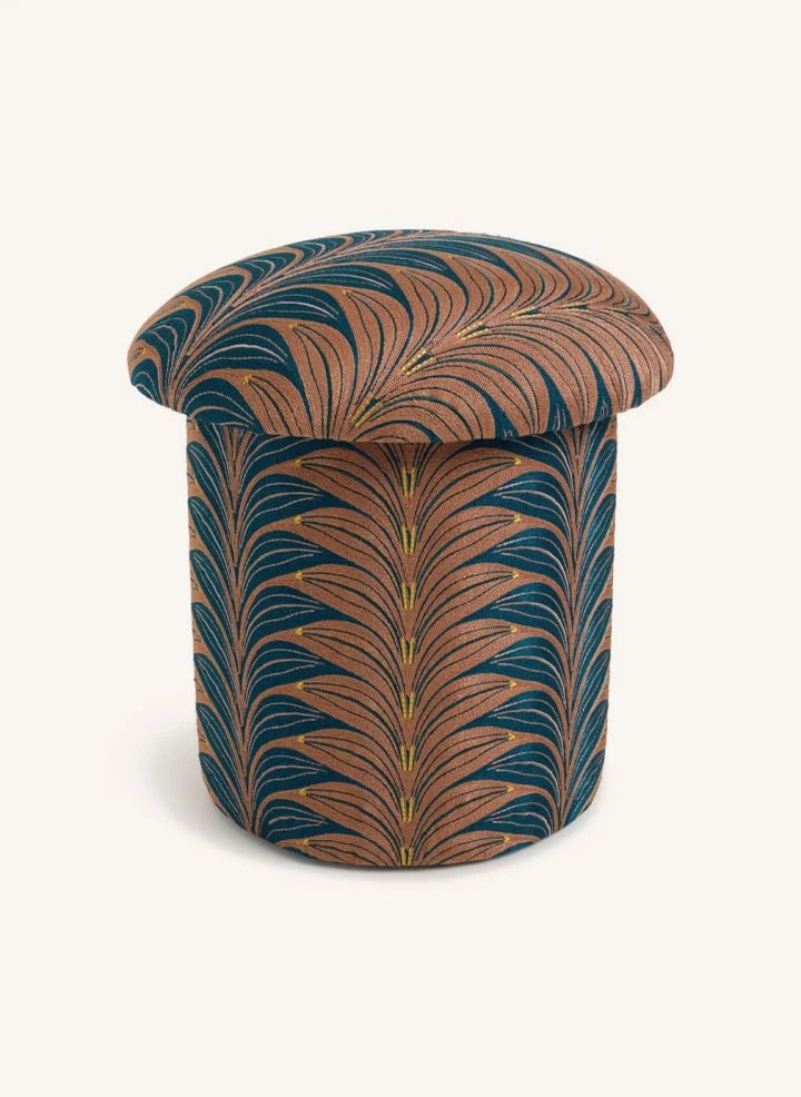 Doing Goods - Milo Palm Tree Stool | Blue