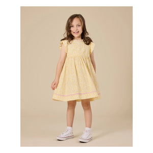 Goldie + Ace - Fleurie Linen Dress | Yellow