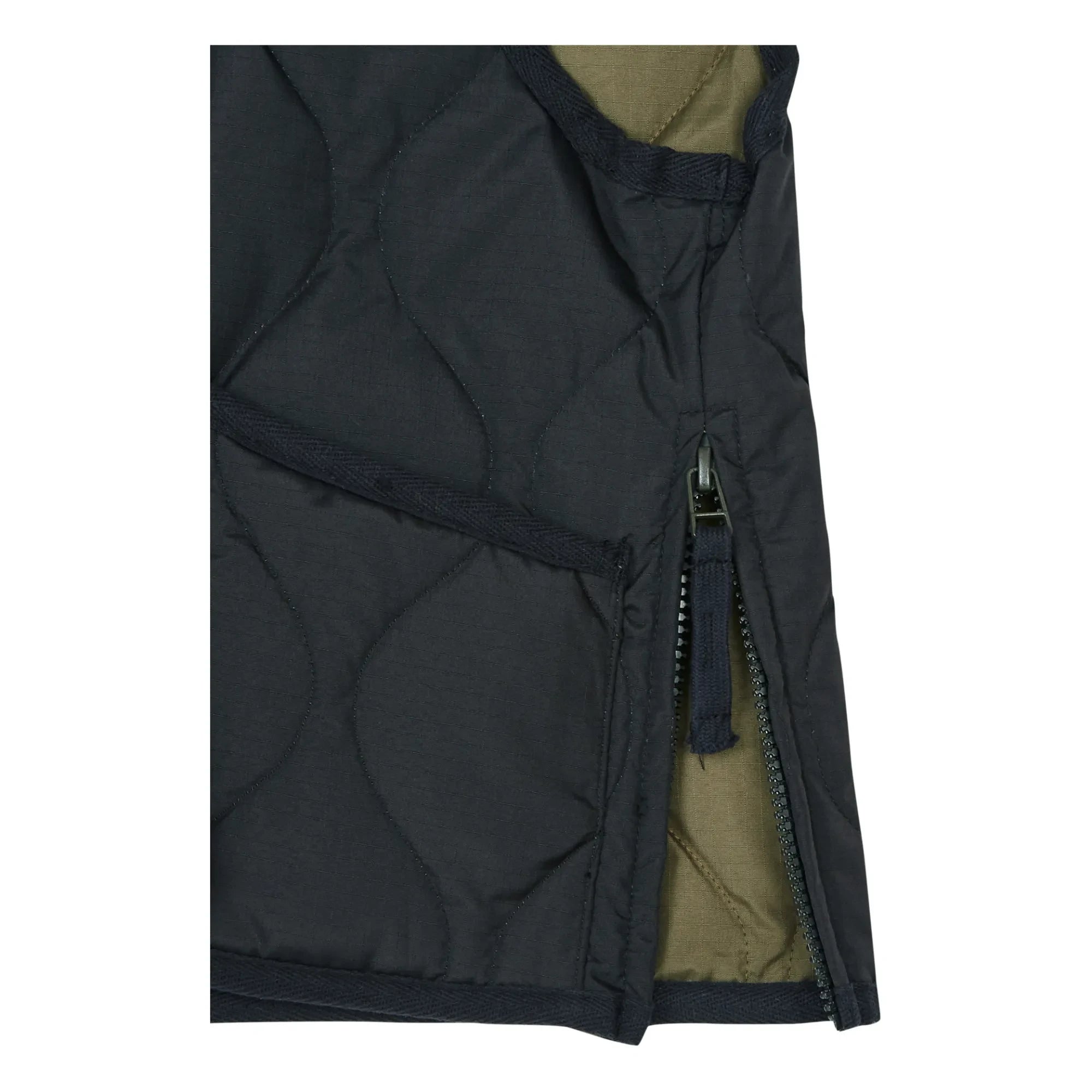 Taion - Military Quilted Vest | Black