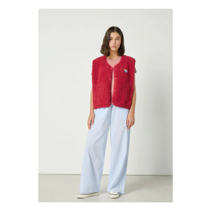 American Vintage - Hoktown Sleeveless Jacket | Magenta