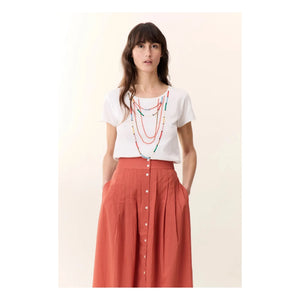 Leon & Harper - Toro Organic Cotton T-Shirt | White