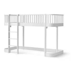 Oliver Furniture - Orijinal Ahşap Ranza 90x200 cm | Beyaz