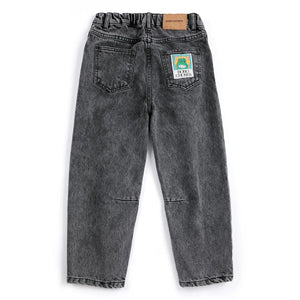 Bobo Choses - Washed Organic Cotton Jeans | Black
