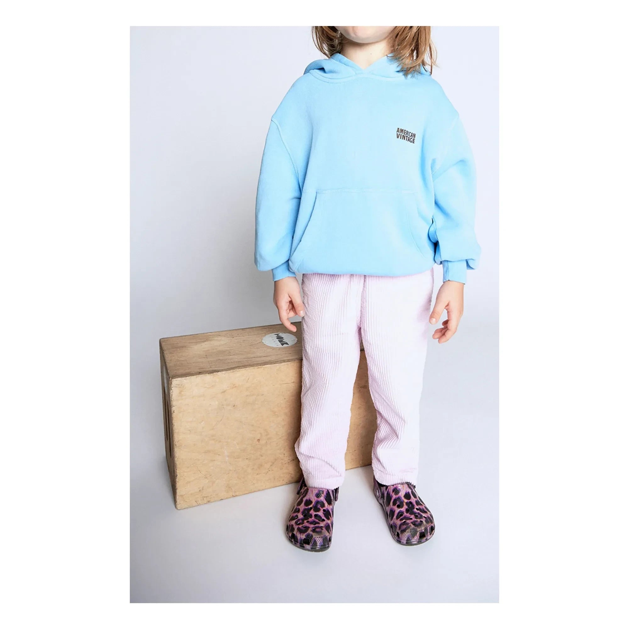 American Vintage - Velvet Pants | Pale Pink