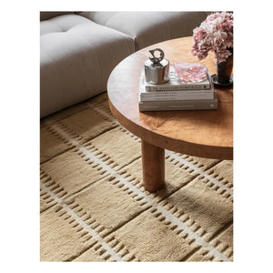 Layered - Wool Rug Lilly | Mustard
