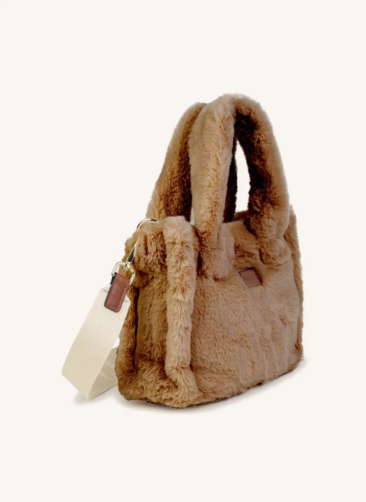 Chloé - Linen bag | Caramel