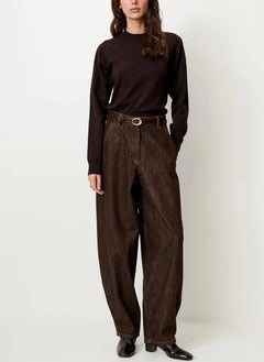 Sessùn - Carles Organic Cotton Jeans | Chocolate