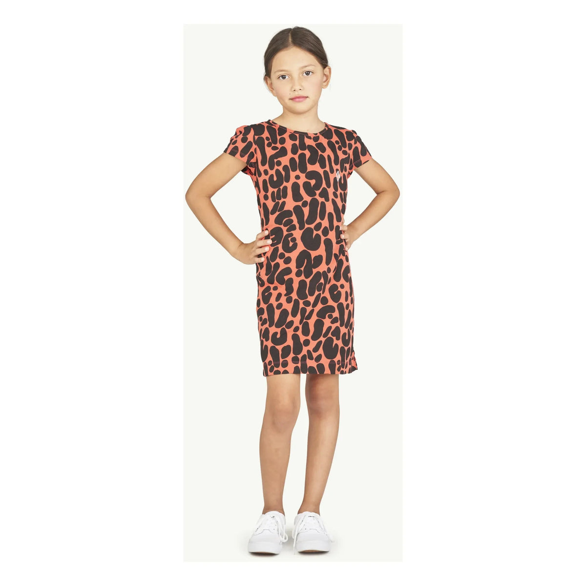 The Animals Observatory - Flamingo Jersey Dress | Red