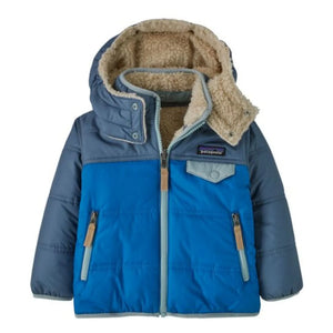 Patagonia - Tribbles Recycled Fiber Double-Sided Down Coat | Indigo