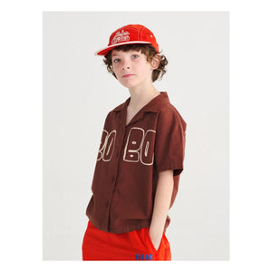 Bobo Choses - Bobo Organic Cotton Shirt | Brown