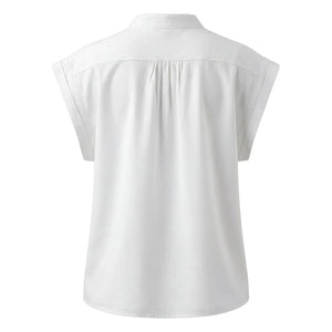 Hod - Amandine Cotton Blouse | Cream