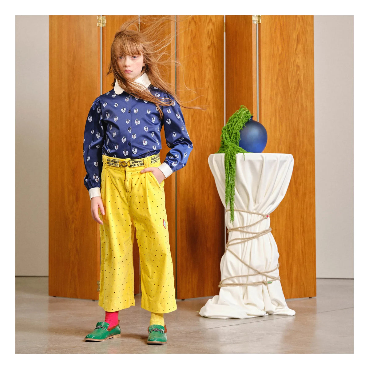 The Animals Observatory - Lovebird Adjustable Belt | Yellow