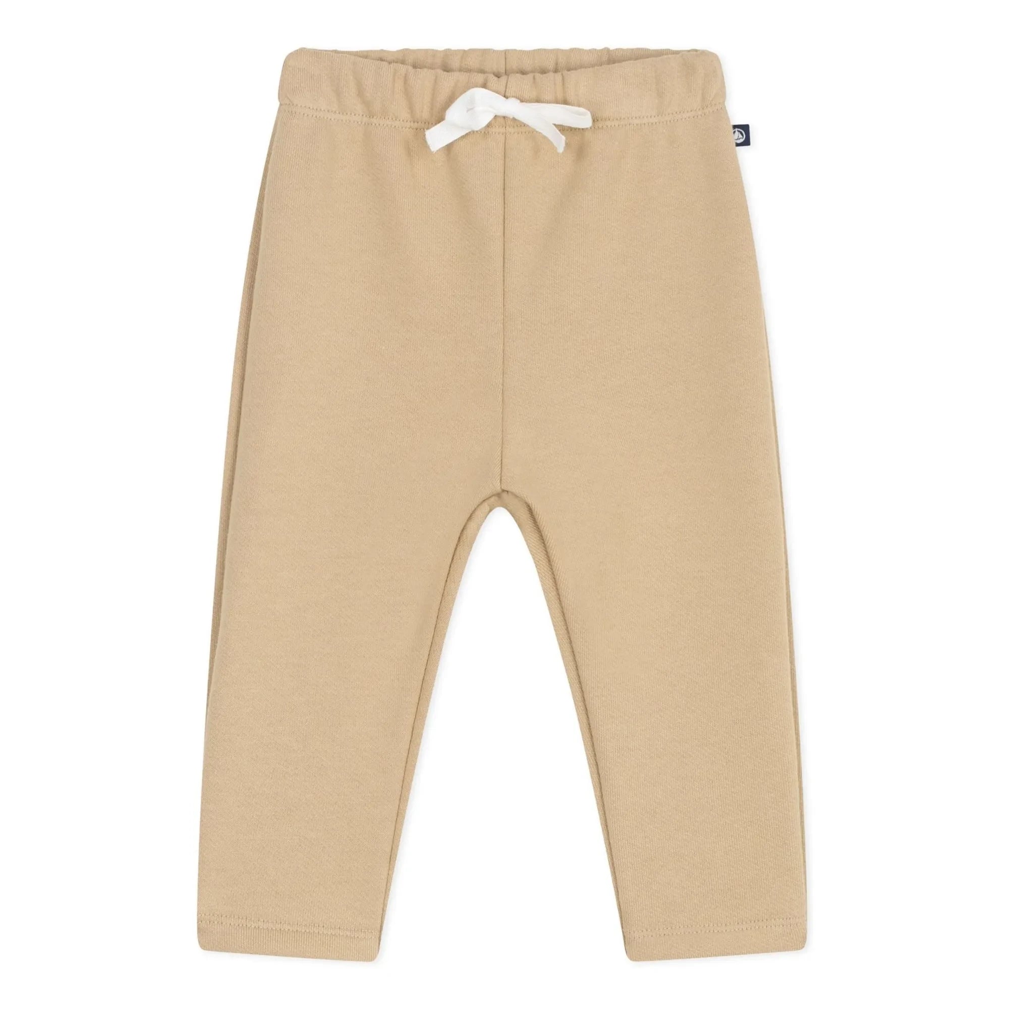 Petit Bateau - Stretch Cuffed Unisex Jogger | Beige