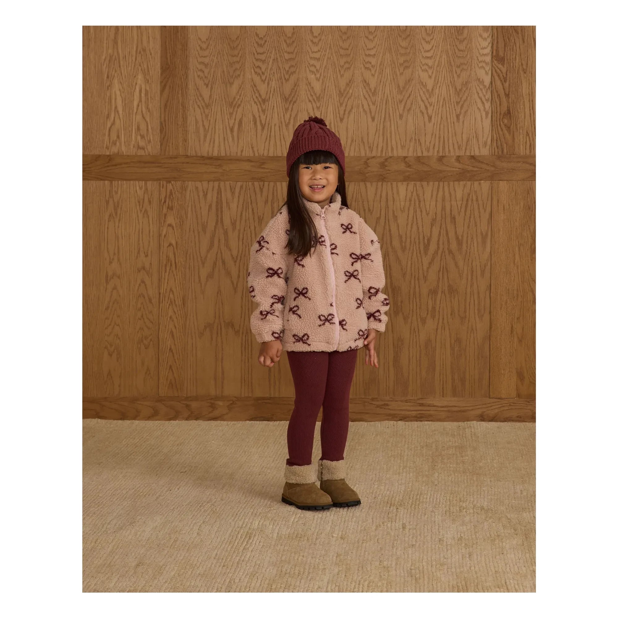 Rylee + Cru - Coco Sherpa Jacket | Pink