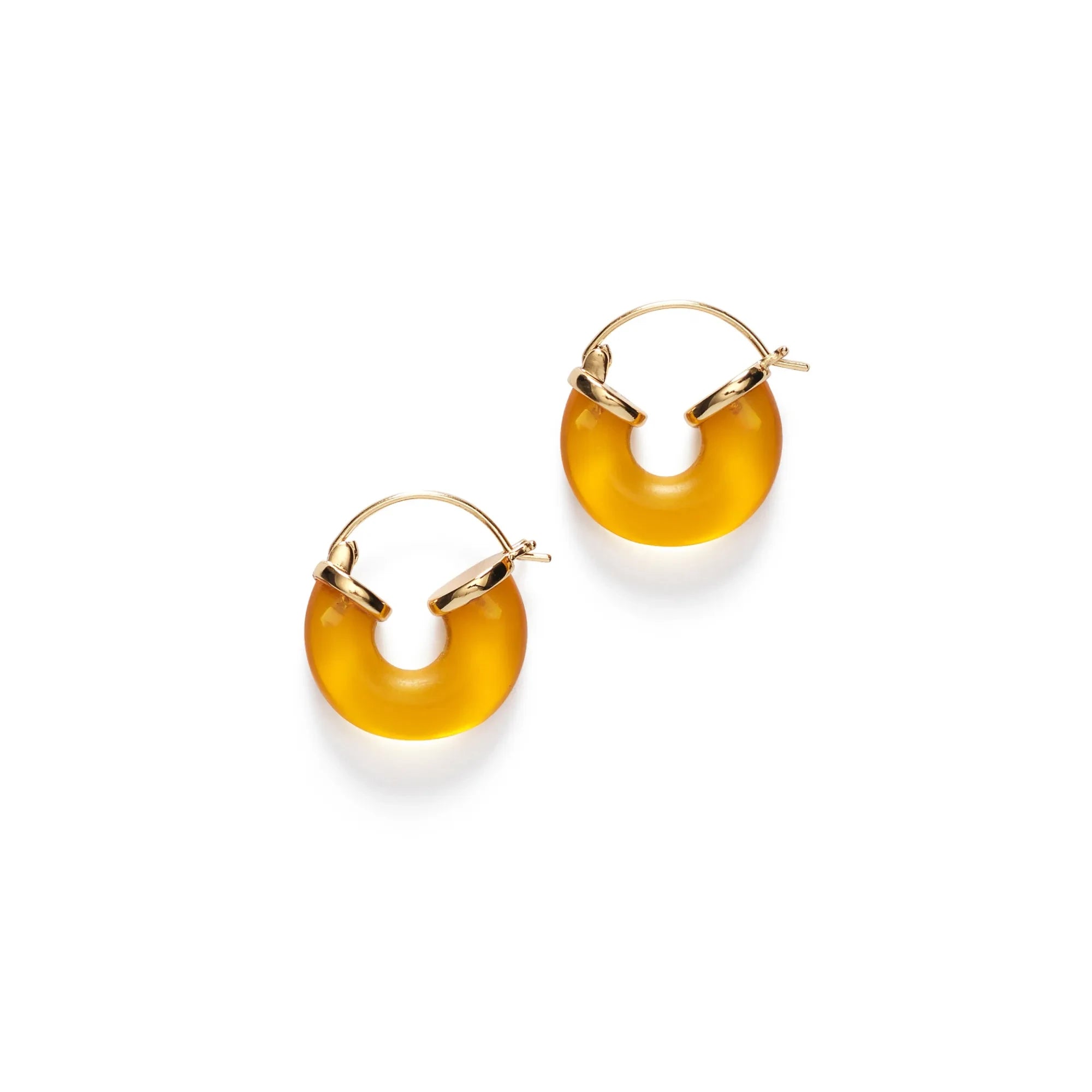 Anni Lu - Small Swell Earrings | Amber