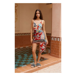 Alémais - Michelle Organic Cotton Pareo | Rust
