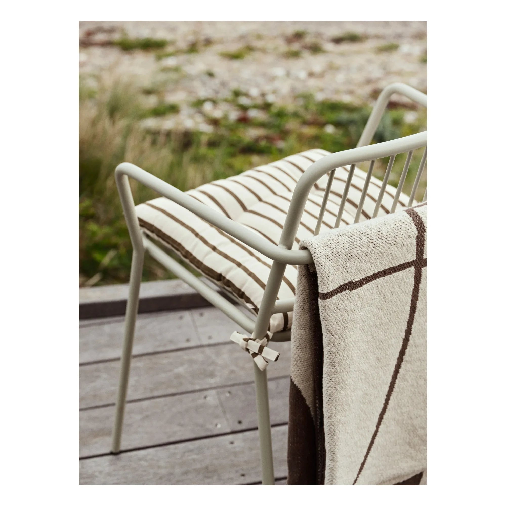 Broste Copenhagen - Franca chair cushion | Brown