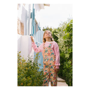 Favorite People - Floral Toscana Romper | Orange