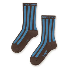 Tinycottons - Striped Socks | Brown