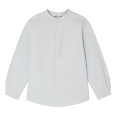 Bonpoint - Kurta Claude Organik Pamuklu Dokuma | Gri mavi