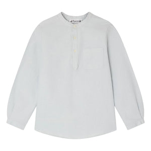 Bonpoint - Kurta Claude Organik Pamuklu Dokuma | Gri mavi