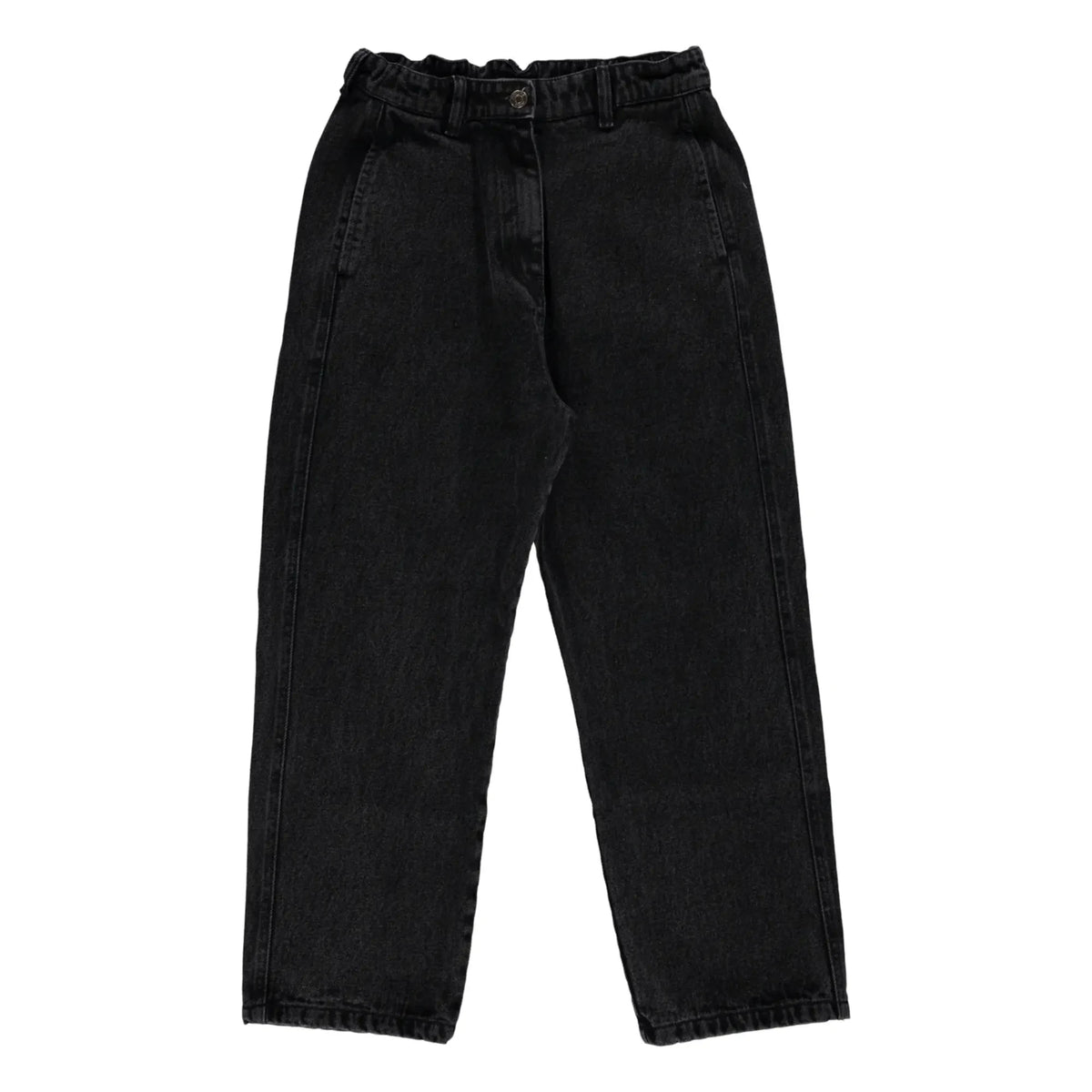 Poudre Organic - Gentian Organic Cotton Denim Pants - Women's Collection | Black