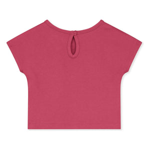 Gray Label - Organic Cotton T-Shirt Top | Fuchsia