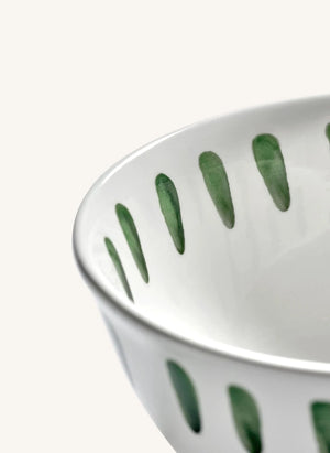 Serax - Charly Striped Bowls - Set of 2 | Green