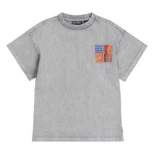 Tumble N'Dry - Sunbury Oversized Organic Cotton T-Shirt | Light Gray