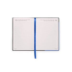 Legami - 16-Month Small Daily Planner for 2026/2027 - Eclectic Blue