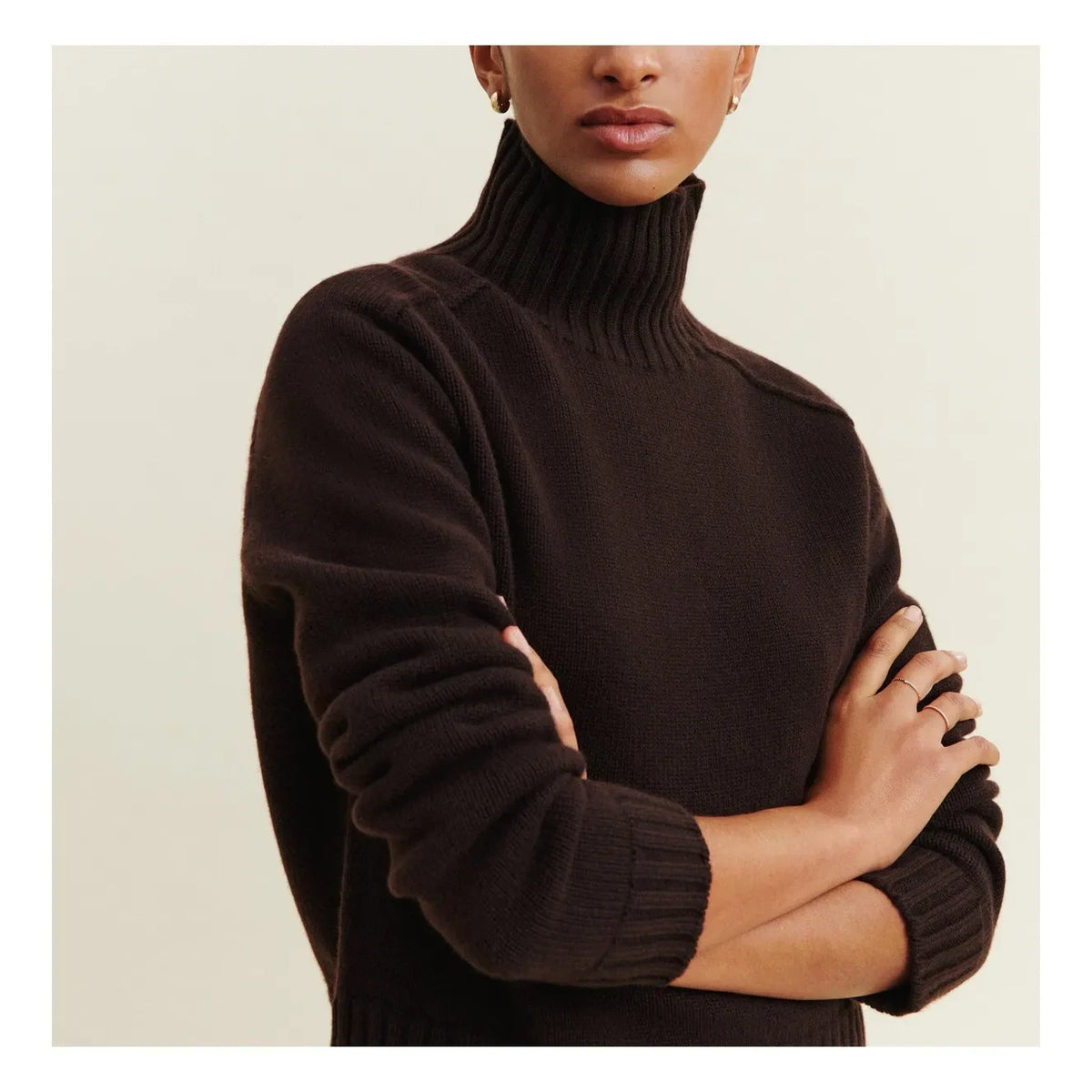 Bompard - Alix Cashmere Sweater | Chocolate