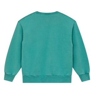 Hundred Pieces - Ryde Wheelers Organic Cotton Sweatshirt | Emerald Green