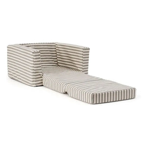 Kid's Concept - Striped Fireplace Armchair | Sand