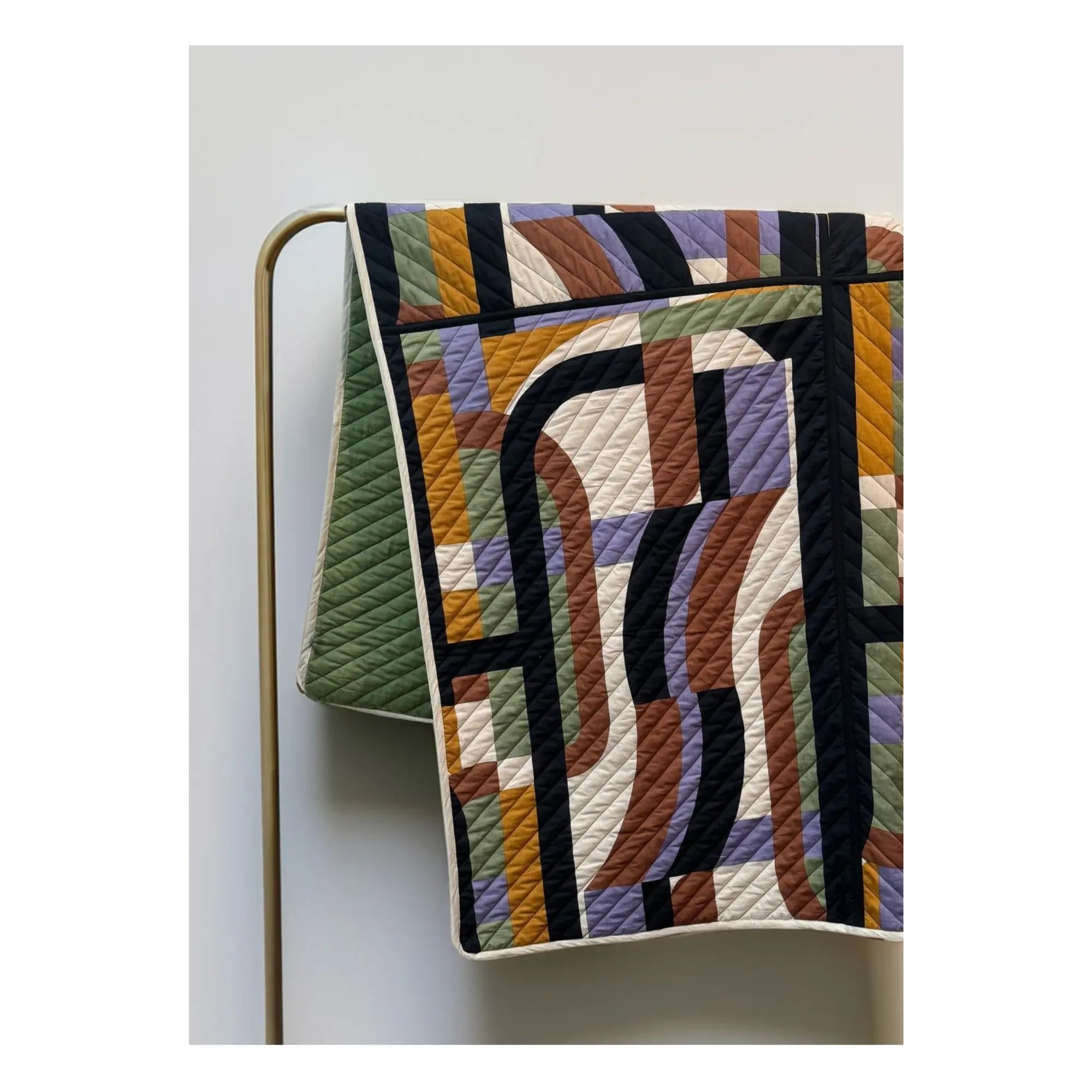 Mapoésie - Supersonic Cotton Boutis | Green