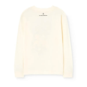 The Animals Observatory - Organic cotton dog t-shirt | Ivory