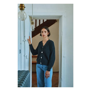 Poudre Organic - Cardigan Mate | Charcoal