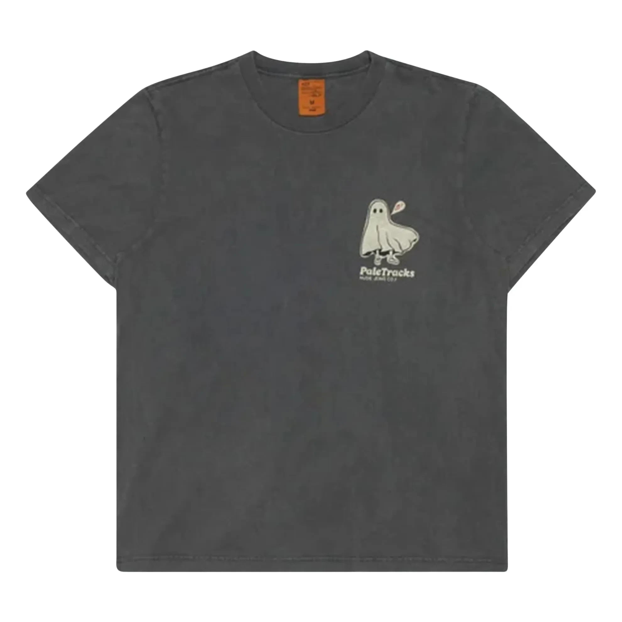 Nudie Jeans - Roy Pale Tracks T-Shirt | Charcoal Gray